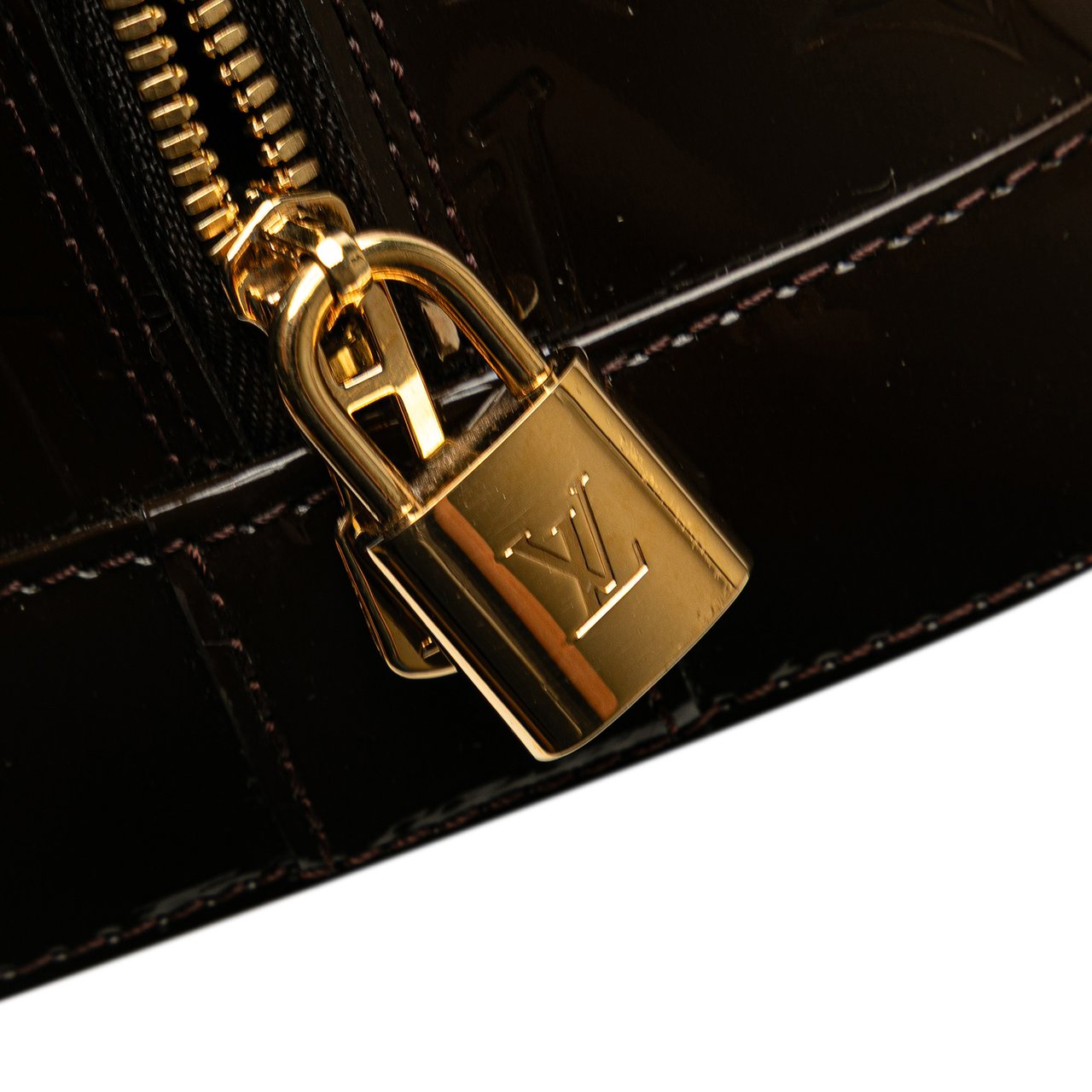 Louis Vuitton Monogram Vernis Alma GM Paars