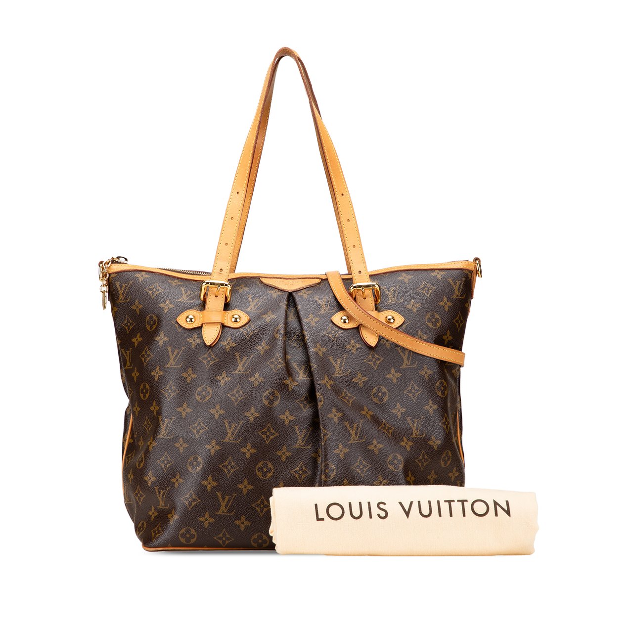 Louis Vuitton Monogram Palermo GM Bruin