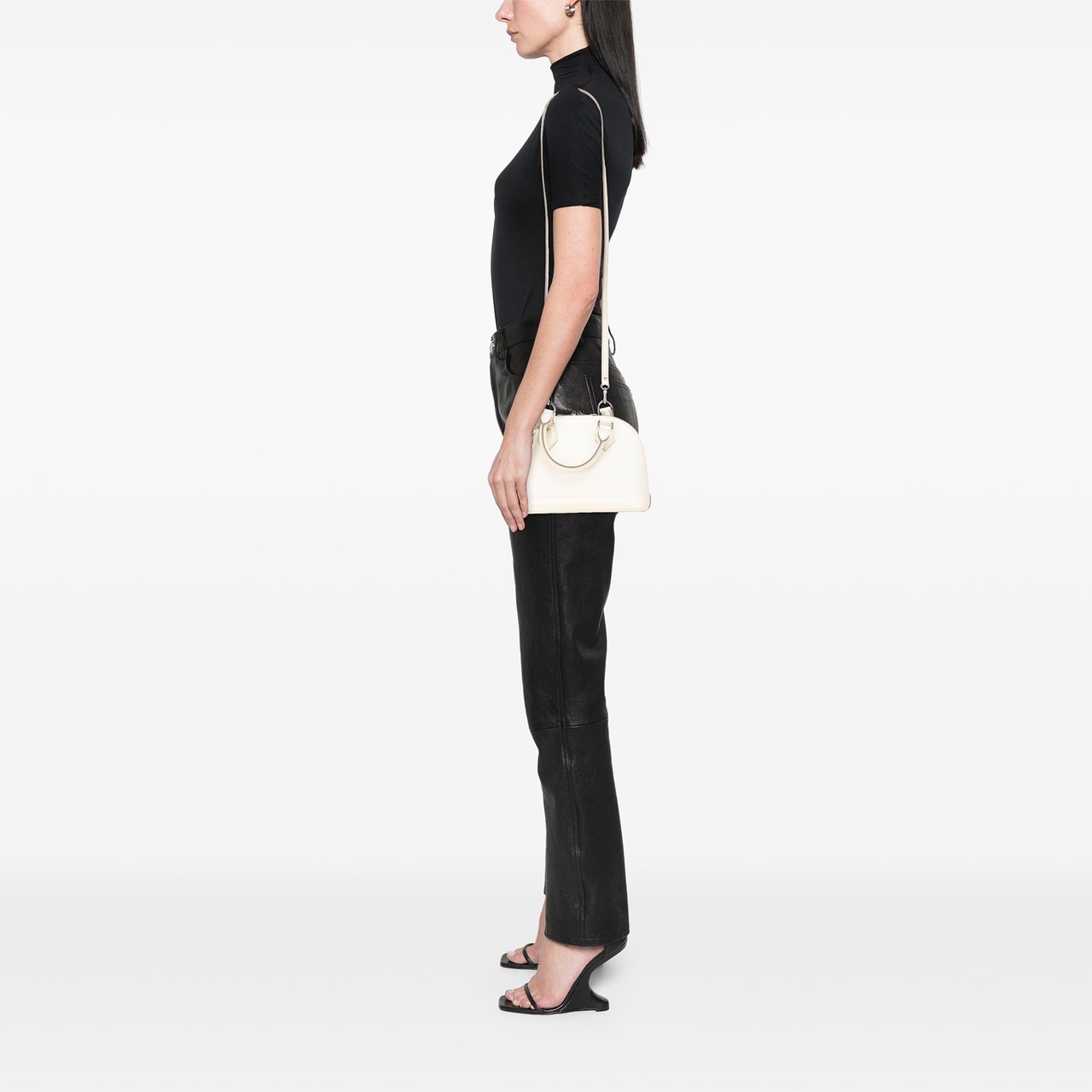 Louis Vuitton Epi Alma BB Wit