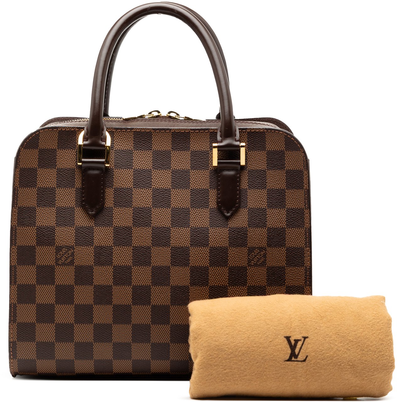 Louis Vuitton Damier Ebene Triana Bruin