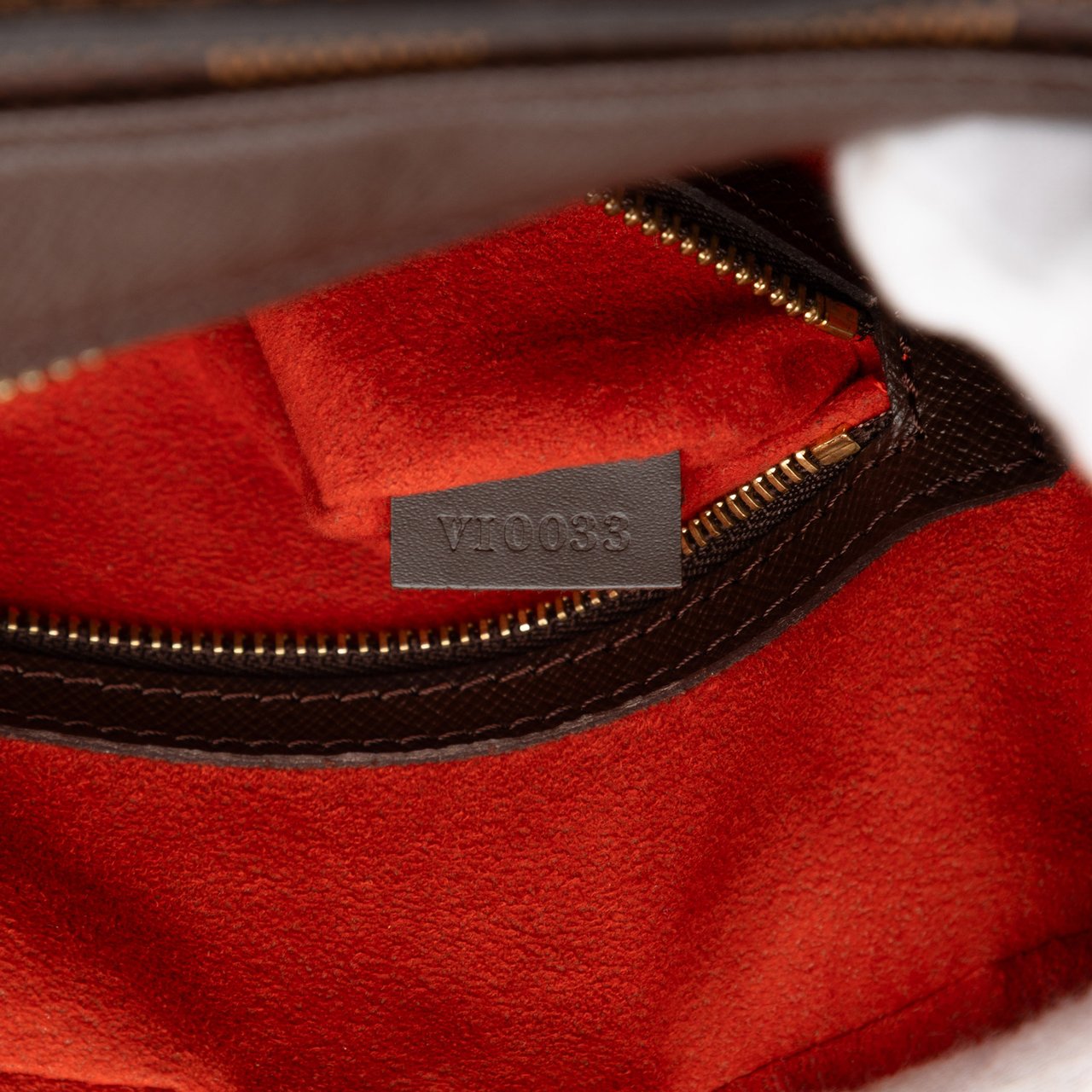 Louis Vuitton Damier Ebene Triana Bruin