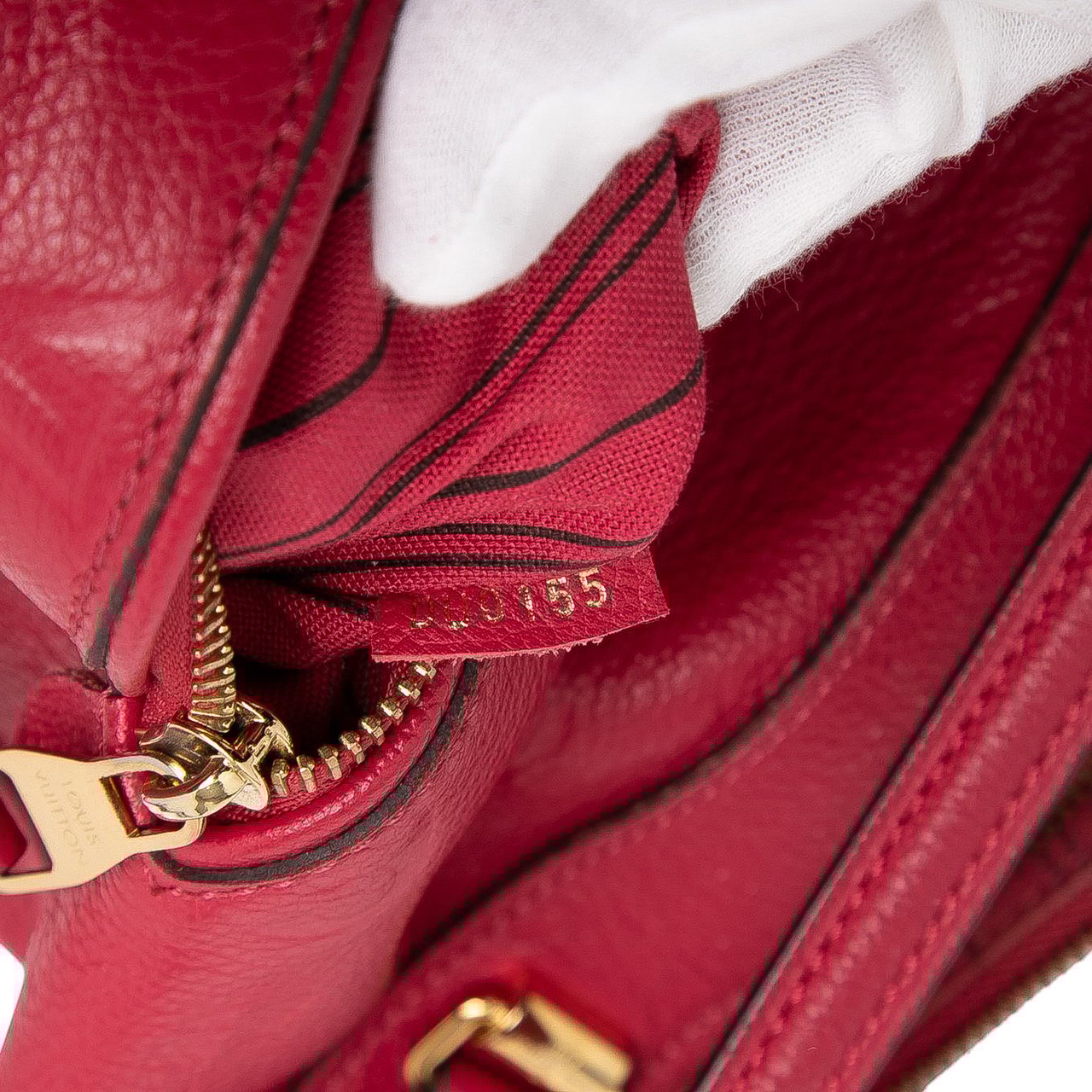 Louis Vuitton Monogram Empreinte Bastille PM Rood