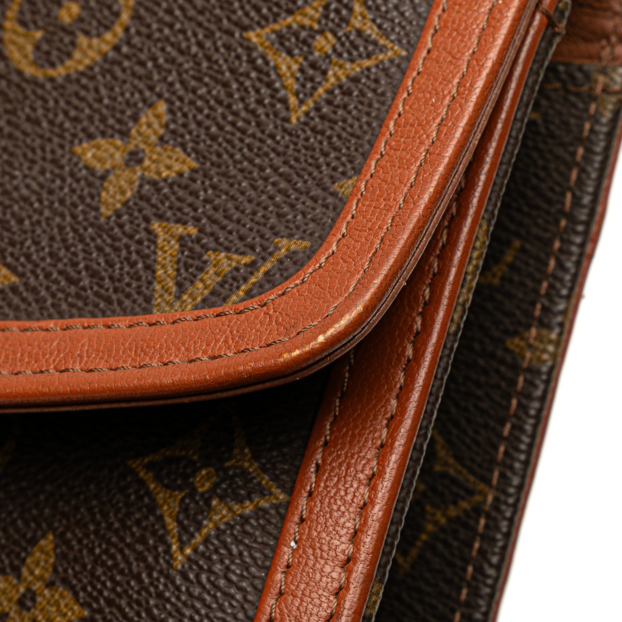 Louis Vuitton Monogram Pochette Dame GM Bruin