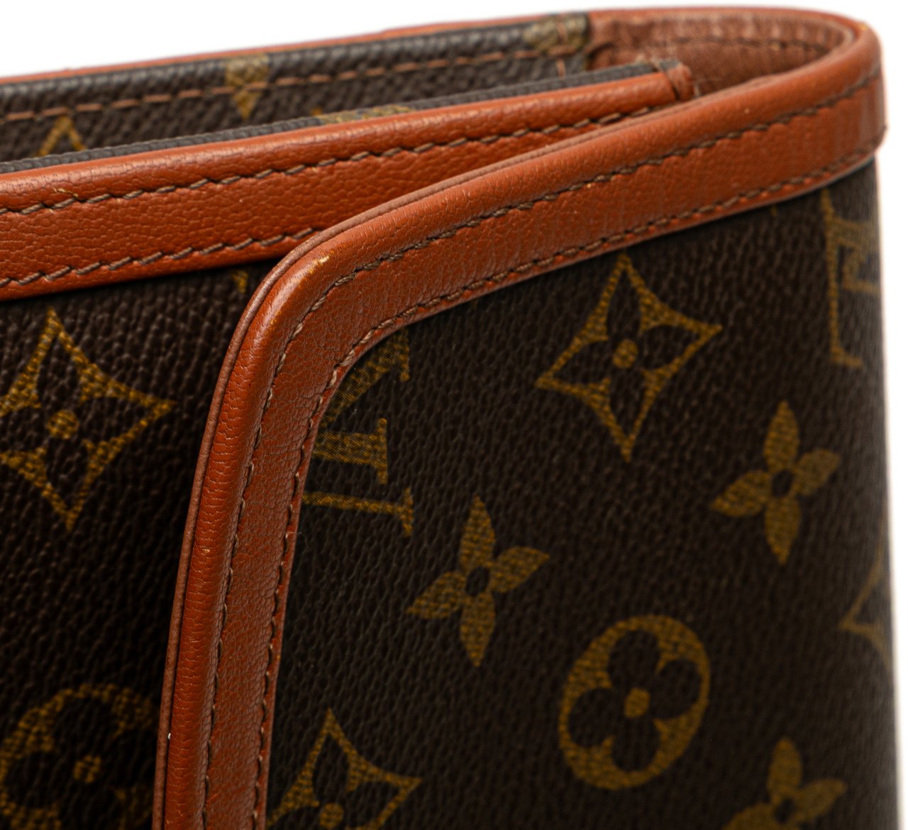 Louis Vuitton Monogram Pochette Dame GM Bruin