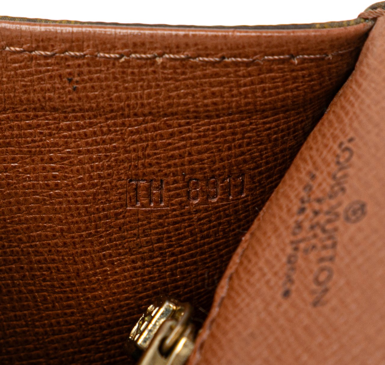 Louis Vuitton Monogram Pochette Dame GM Bruin