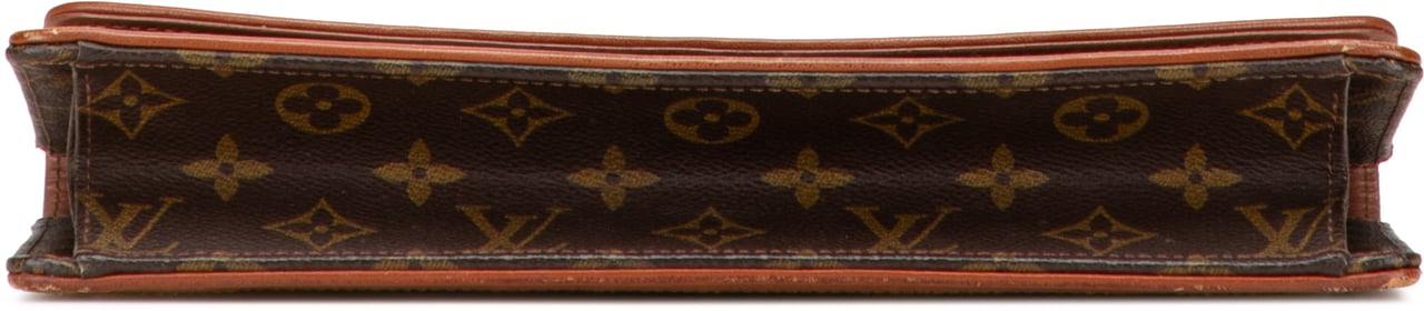 Louis Vuitton Monogram Pochette Dame GM Bruin