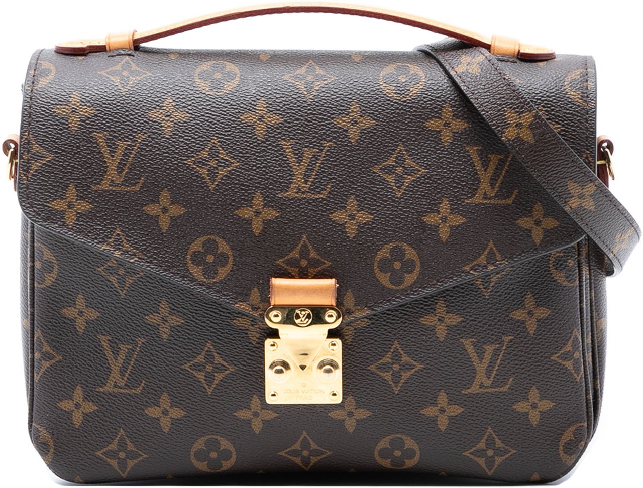 Louis Vuitton Monogram Pochette Metis Bruin