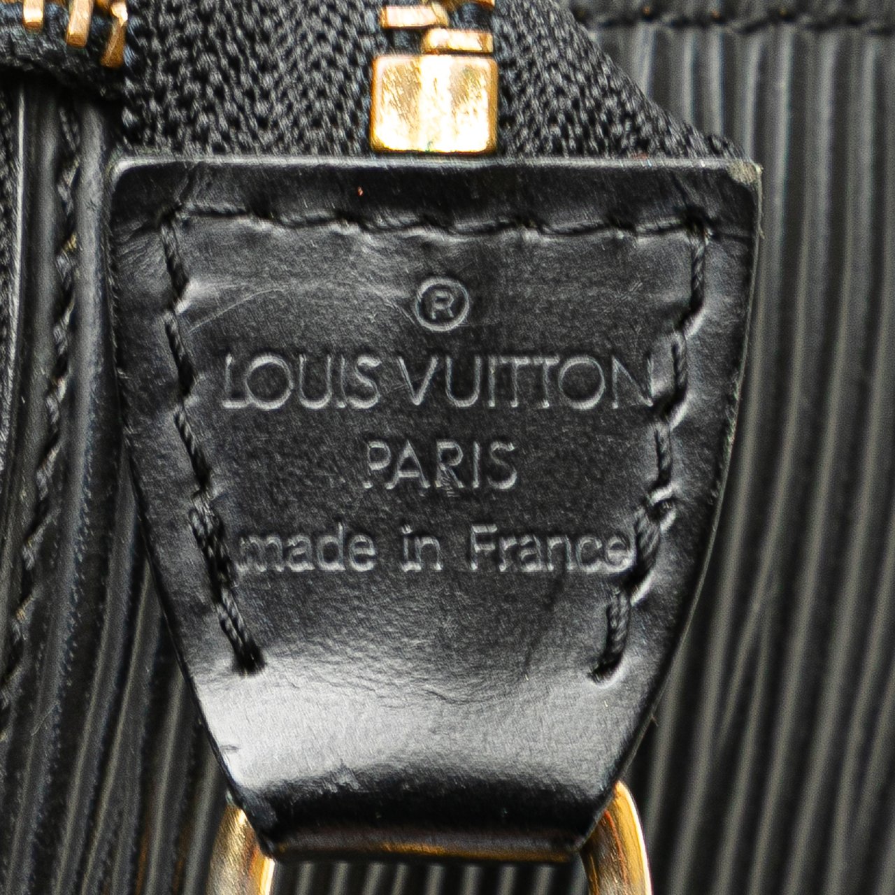 Louis Vuitton Epi Pochette Accessoires Zwart
