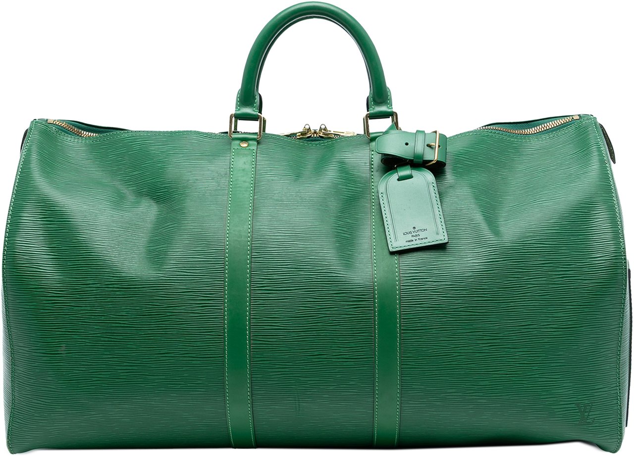 Louis Vuitton Epi Keepall 55 Groen