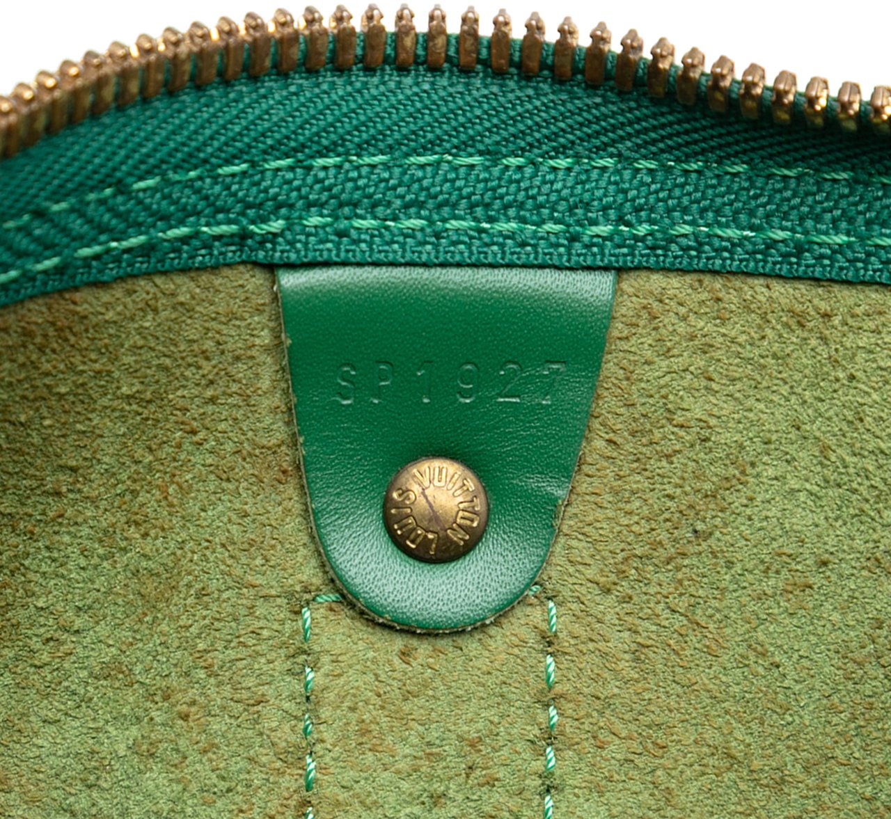 Louis Vuitton Epi Keepall 55 Groen