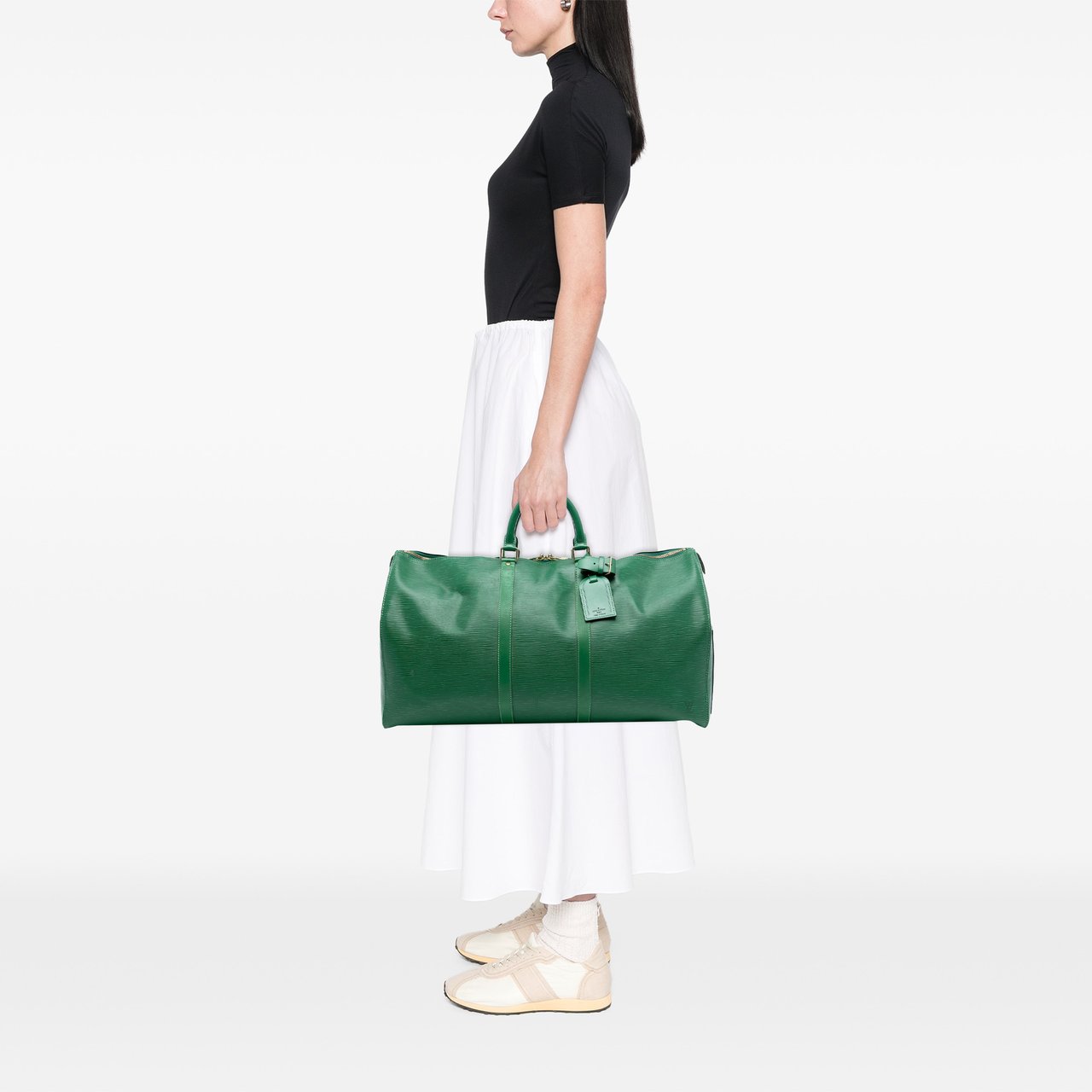 Louis Vuitton Epi Keepall 55 Groen