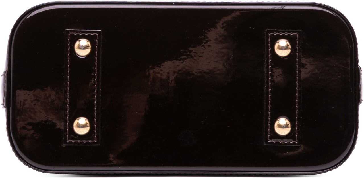 Louis Vuitton Monogram Vernis Alma BB Paars