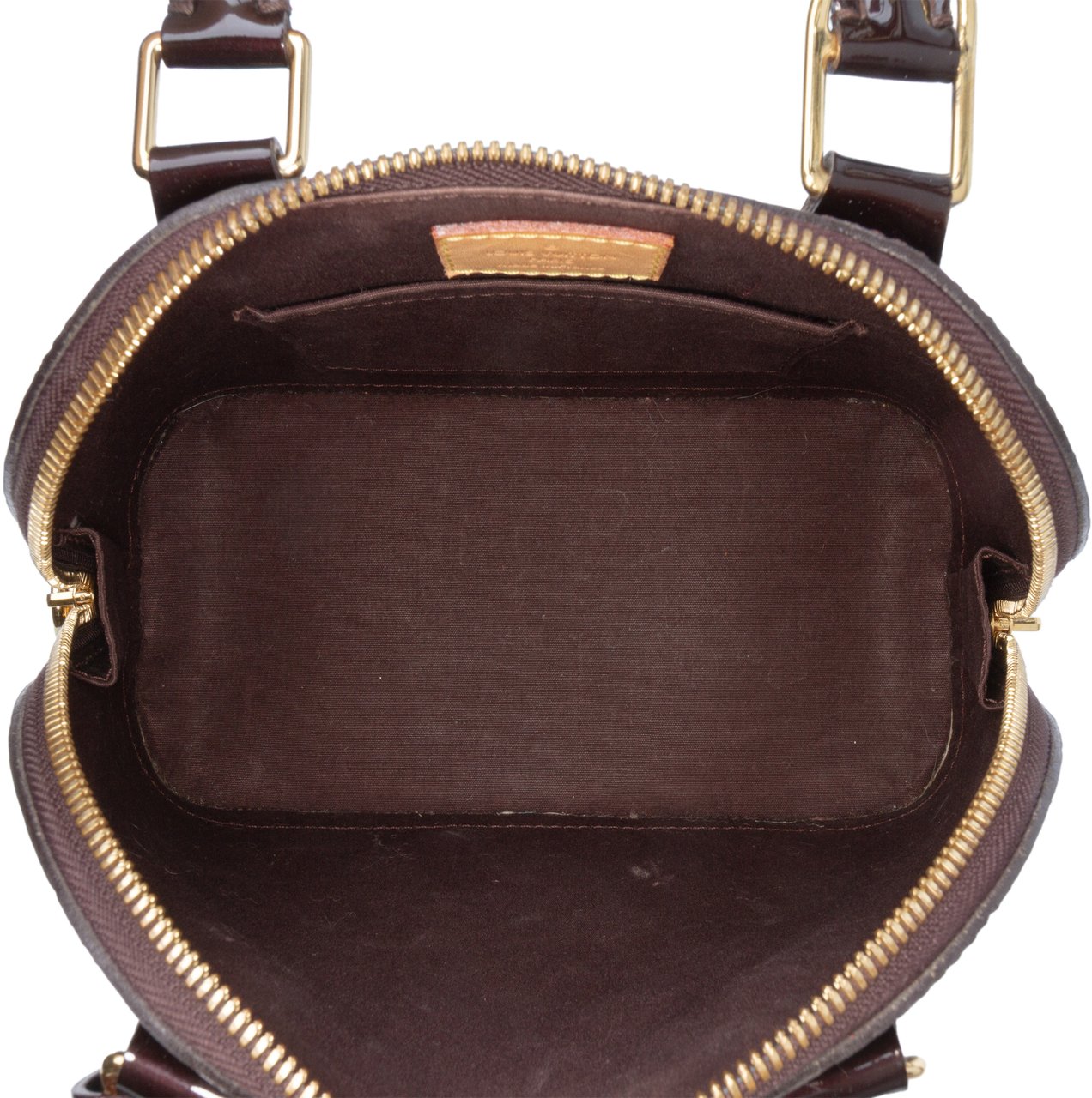 Louis Vuitton Monogram Vernis Alma BB Paars