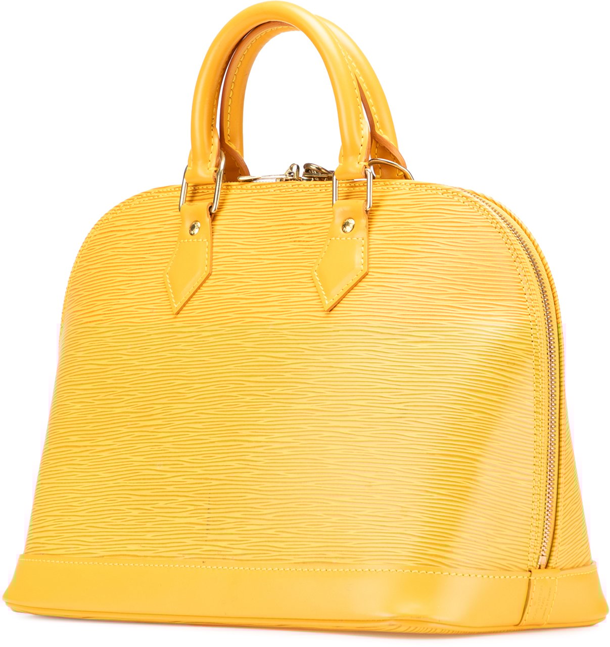 Louis Vuitton Epi Alma PM Geel
