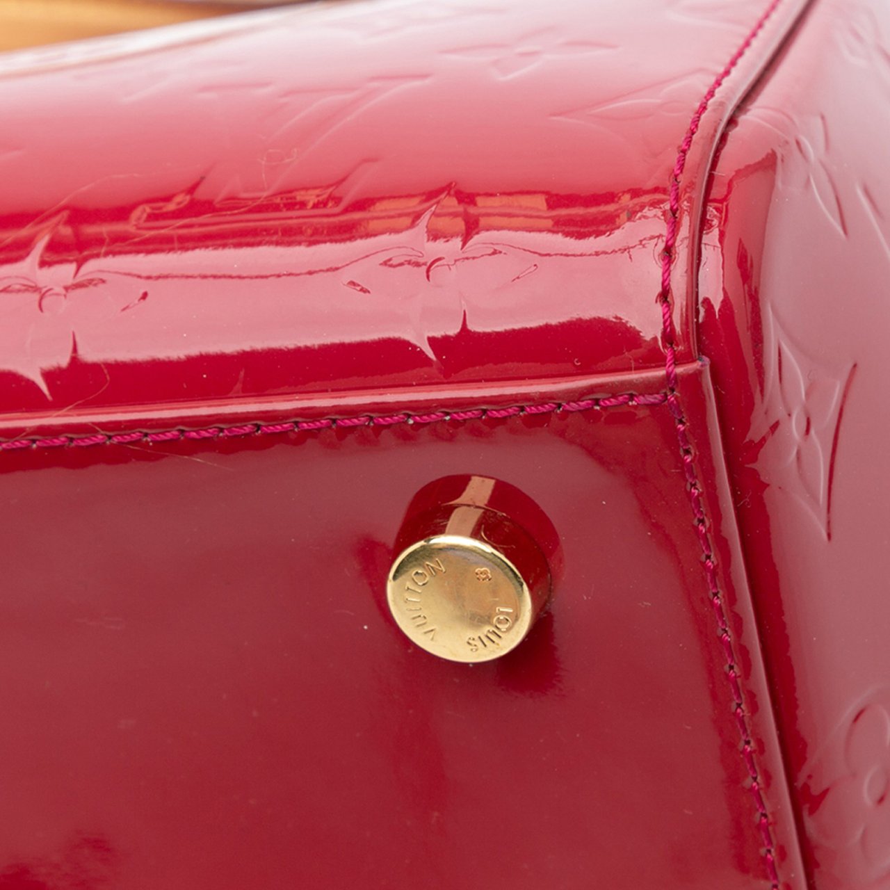 Louis Vuitton Monogram Vernis Brea MM Rood