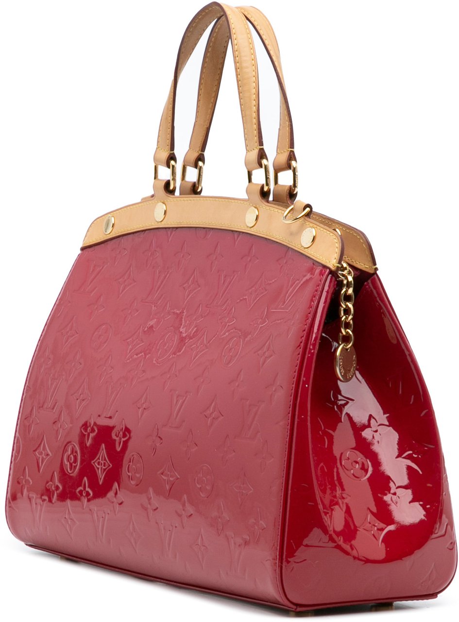Louis Vuitton Monogram Vernis Brea MM Rood