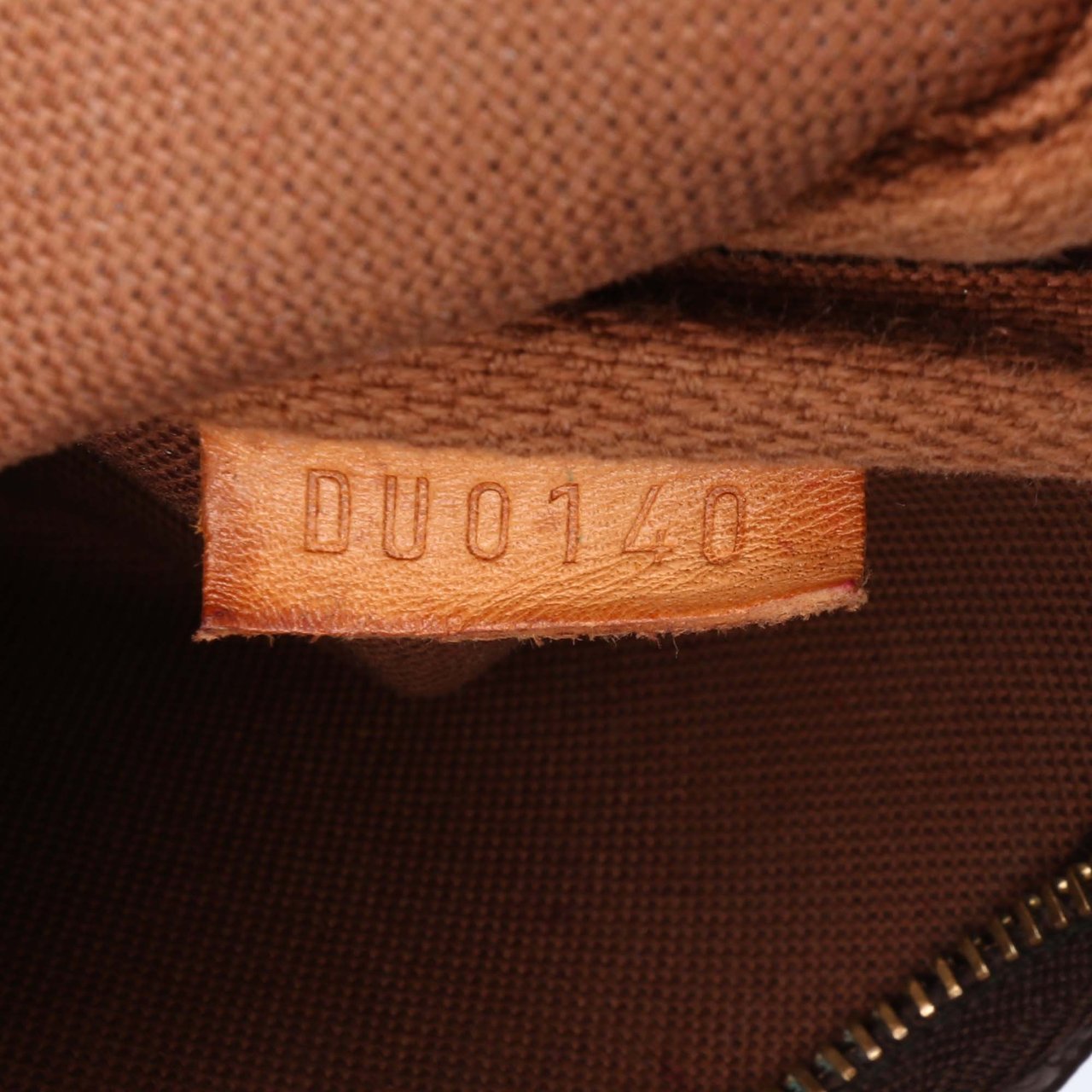 Louis Vuitton Monogram Mini Pochette Accessoires Bruin