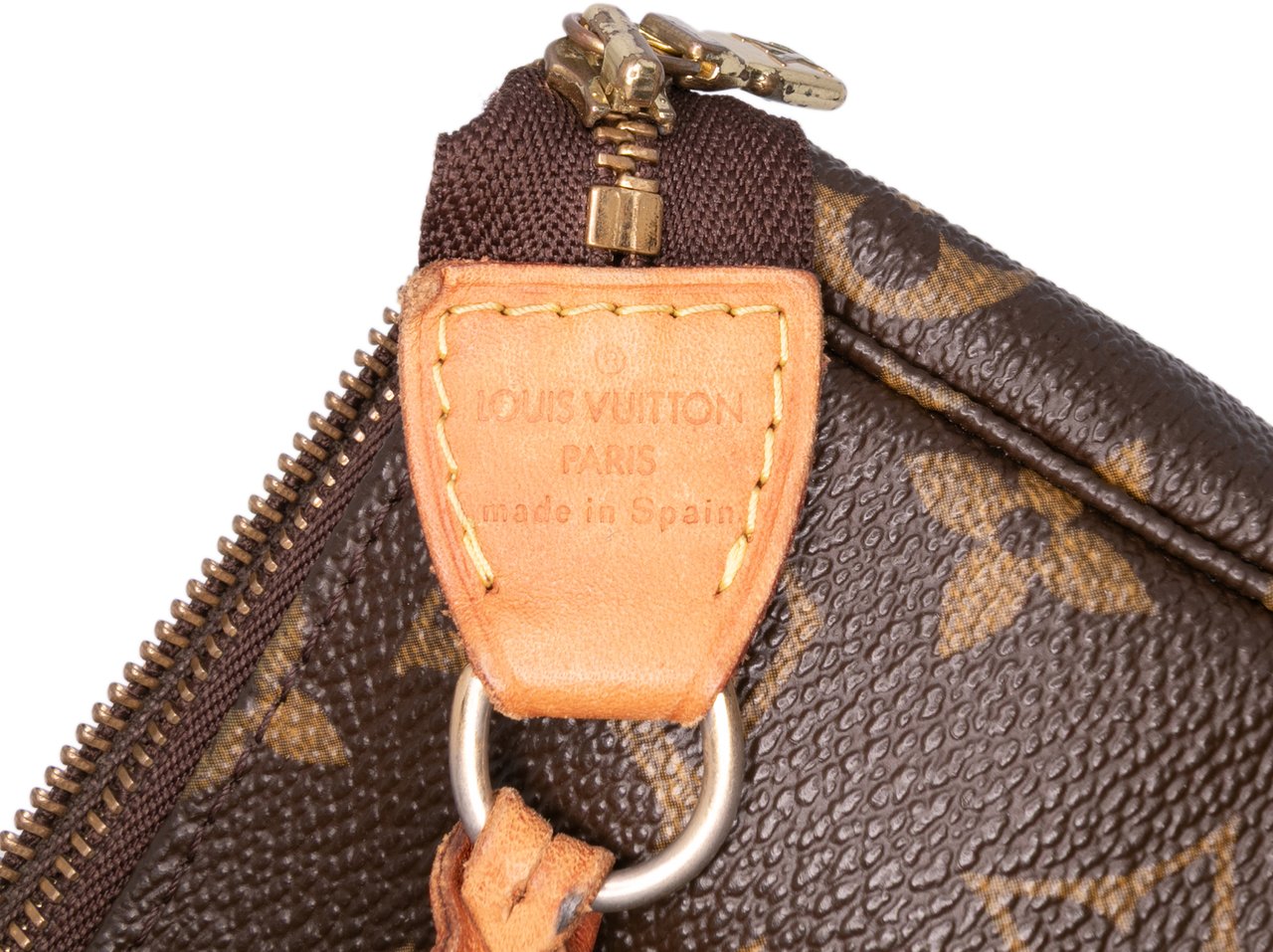 Louis Vuitton Monogram Pochette Accessoires Bruin