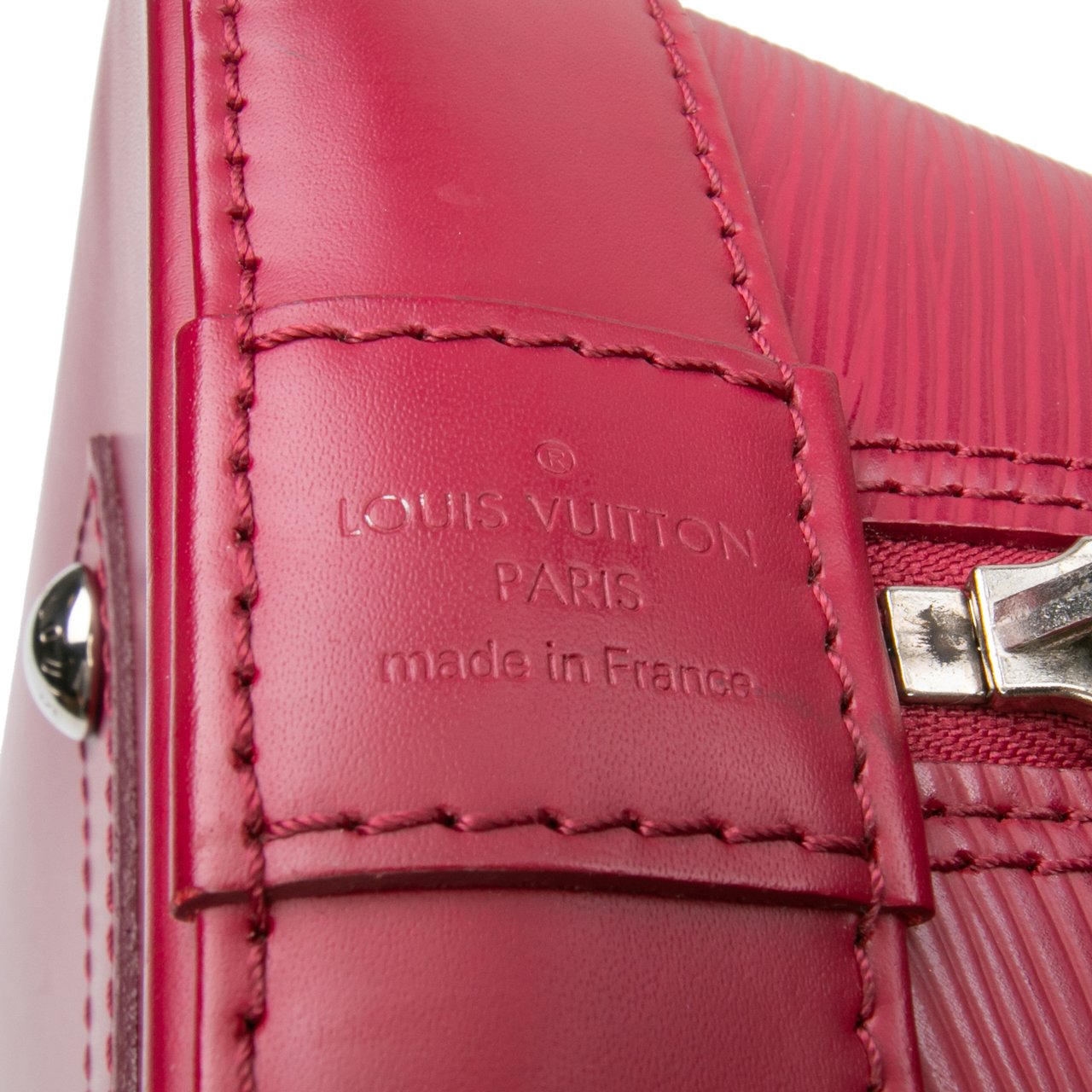 Louis Vuitton Epi Alma MM Roze