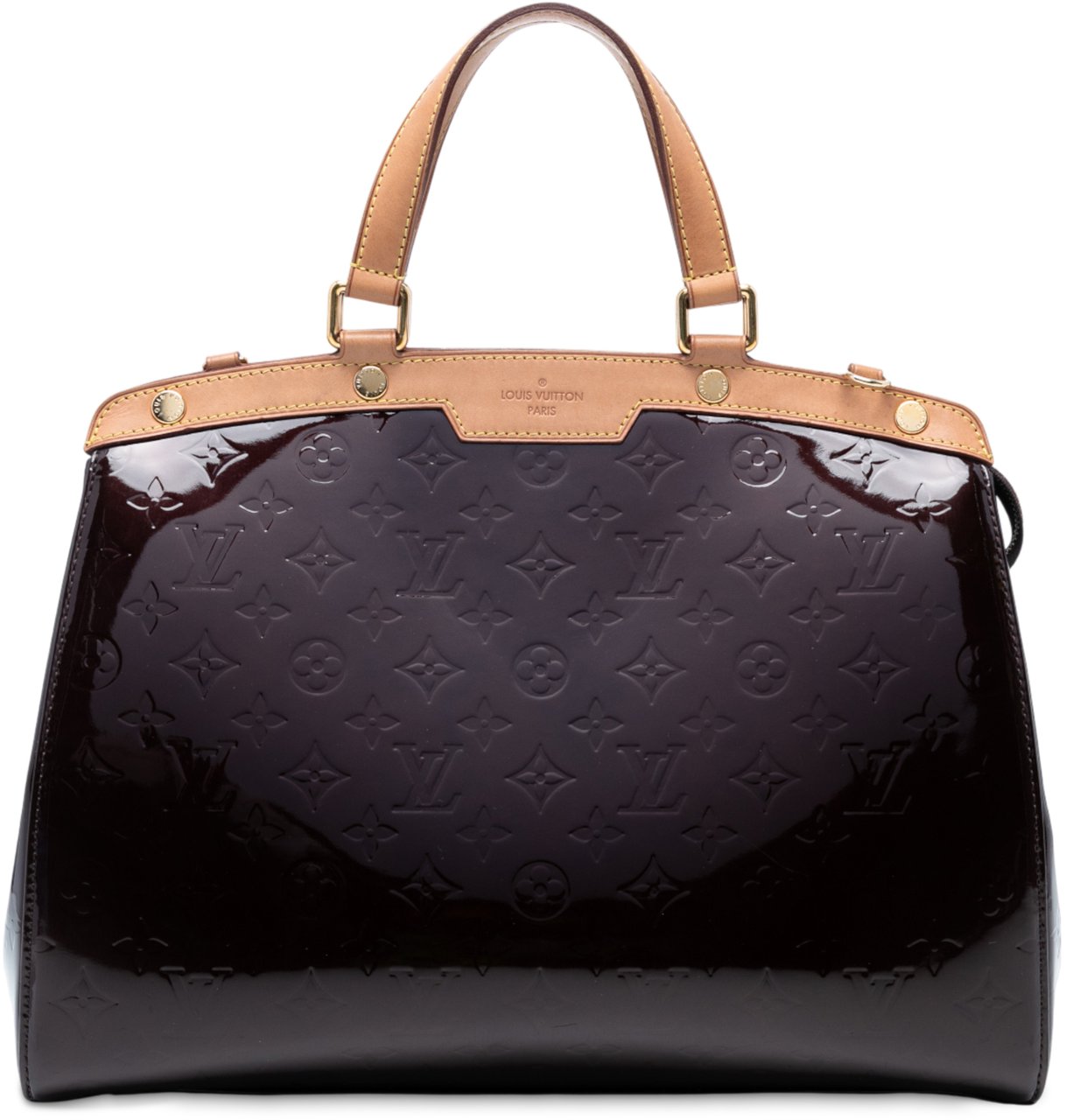 Louis Vuitton Monogram Vernis Brea GM Paars