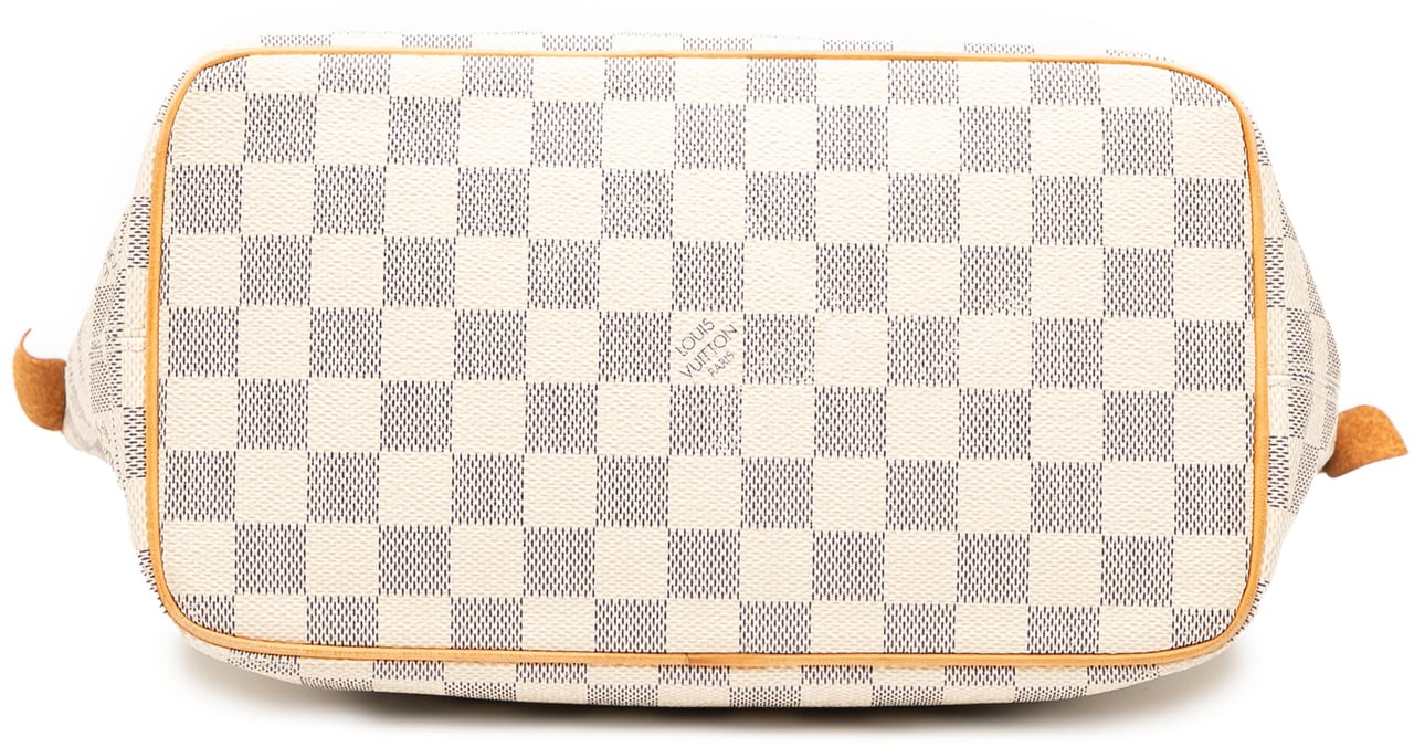 Louis Vuitton Damier Azur Saleya PM Wit