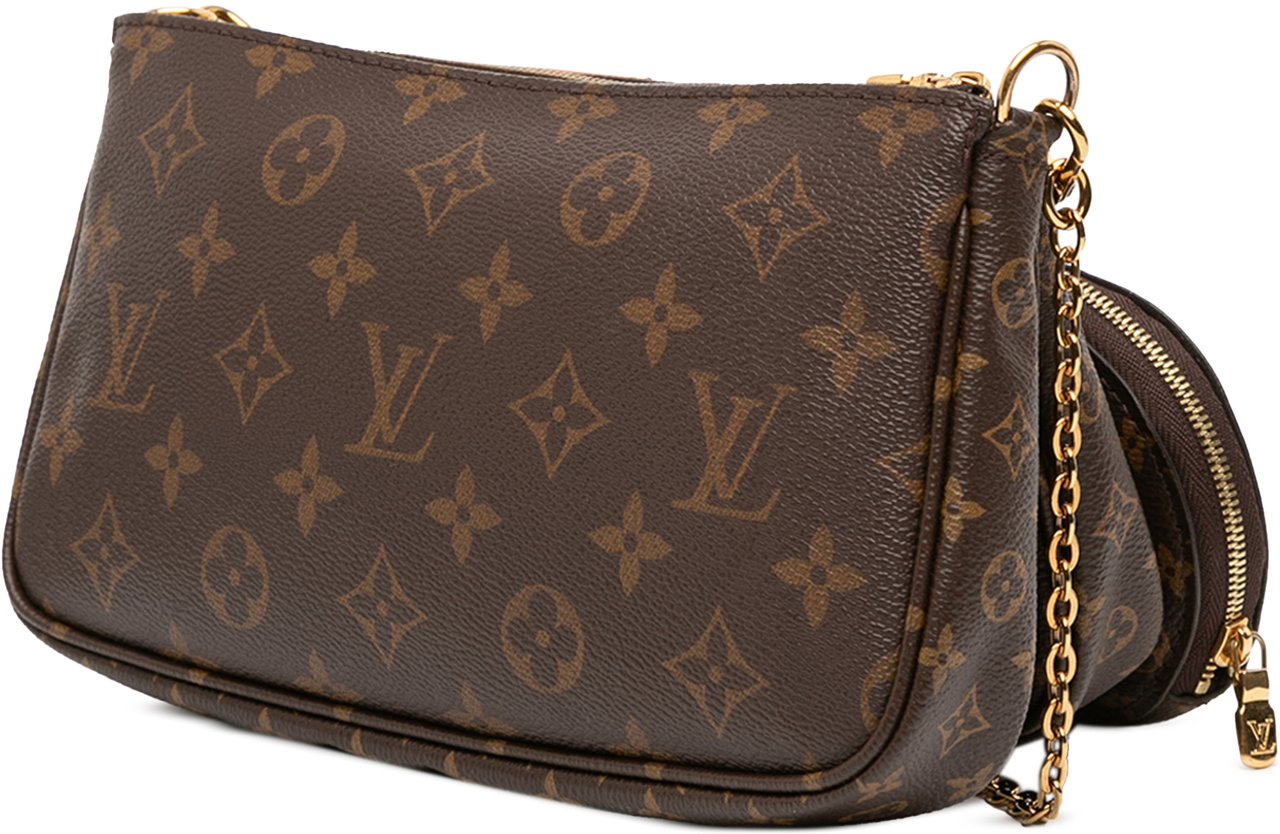 Louis Vuitton Monogram Multi Pochette Accessoires Bruin