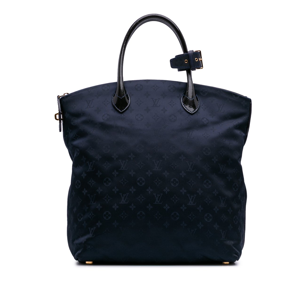 Louis Vuitton Monogram Nylon Desire Lockit Vertical MM Blauw