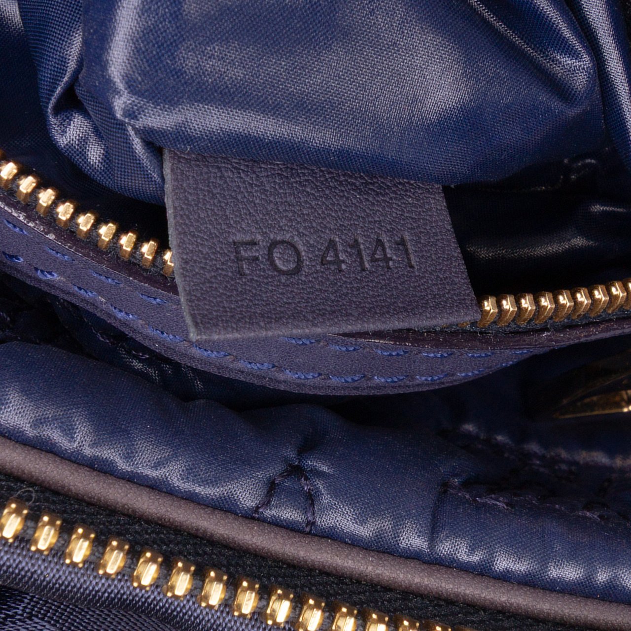 Louis Vuitton Monogram Nylon Desire Lockit Vertical MM Blauw