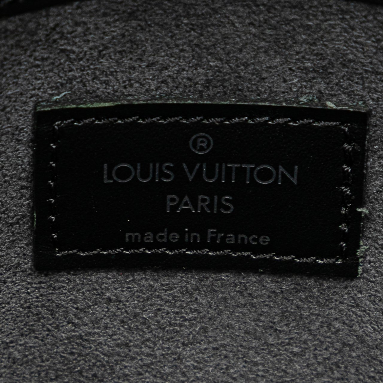 Louis Vuitton Epi Demi Lune Zwart