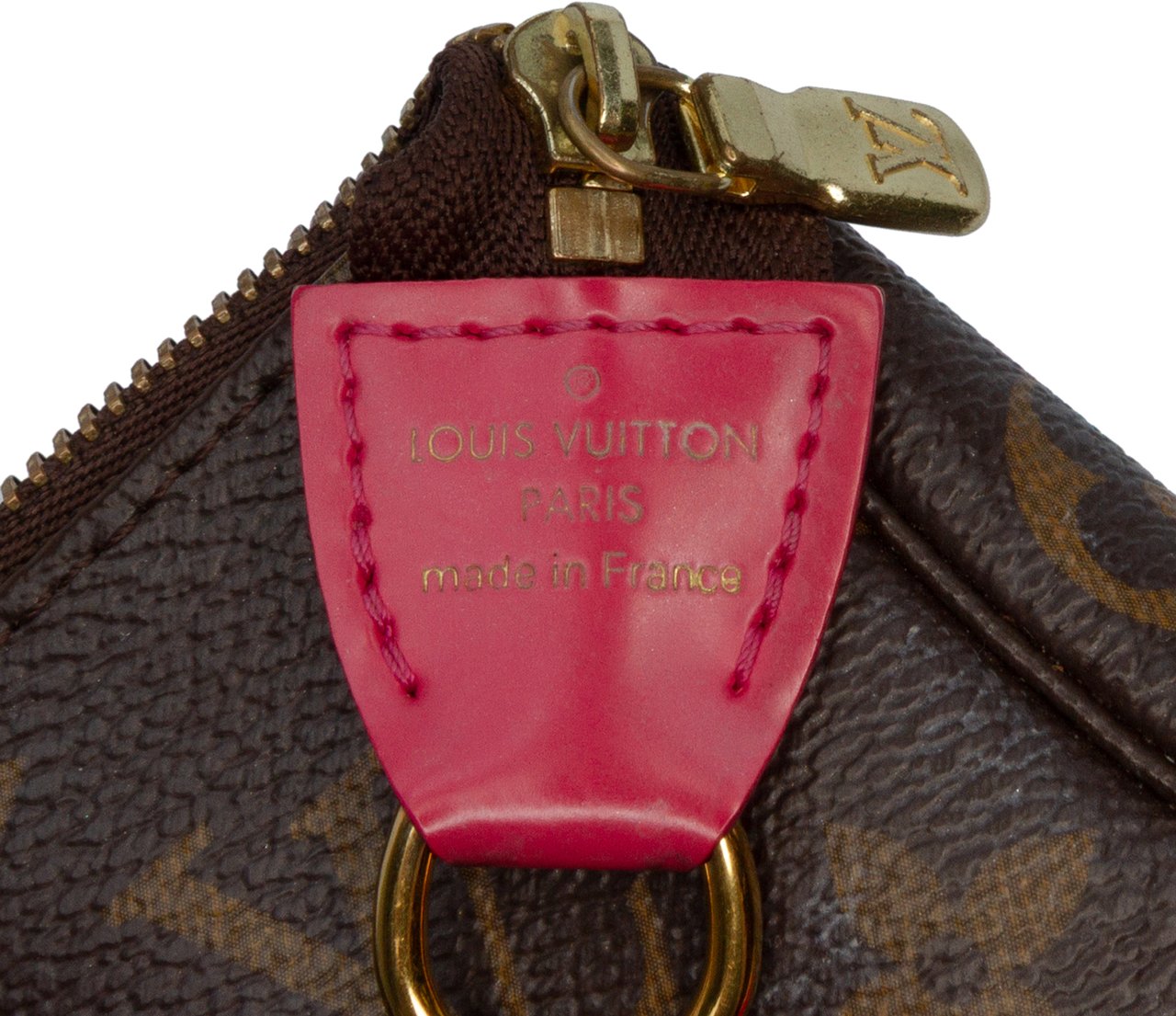Louis Vuitton Monogram Vivienne Christmas Roller Coaster Mini Pochette Accessoires Bruin