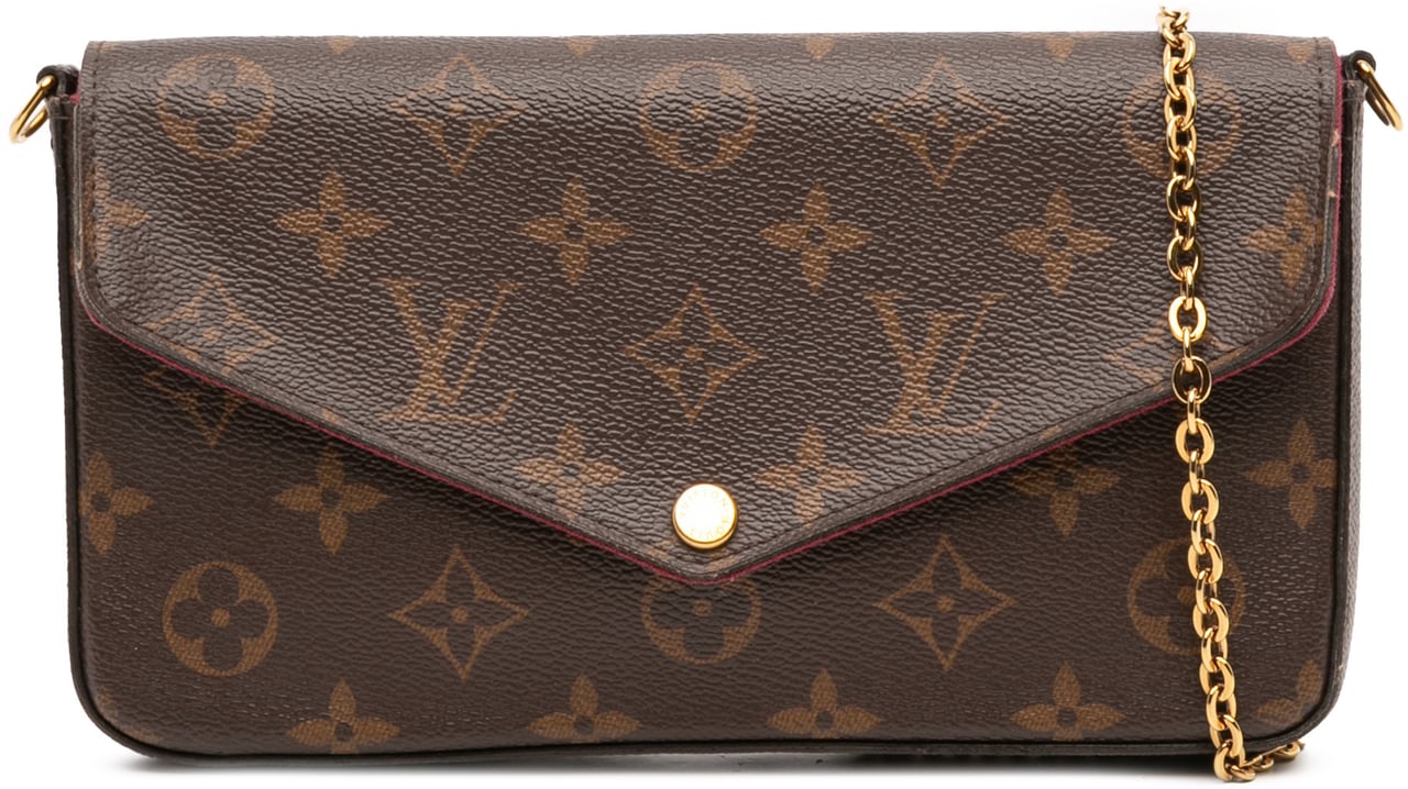 Louis Vuitton Monogram Pochette Felicie Bruin