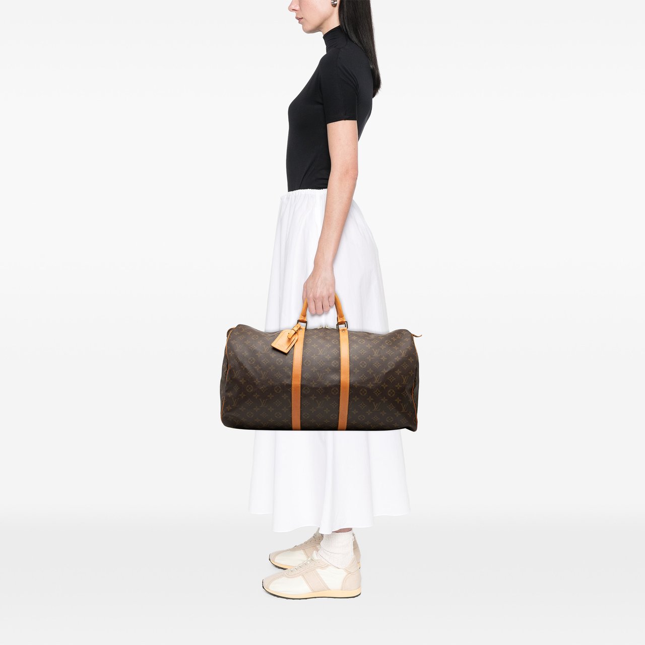 Louis Vuitton Monogram Keepall 55 Bruin