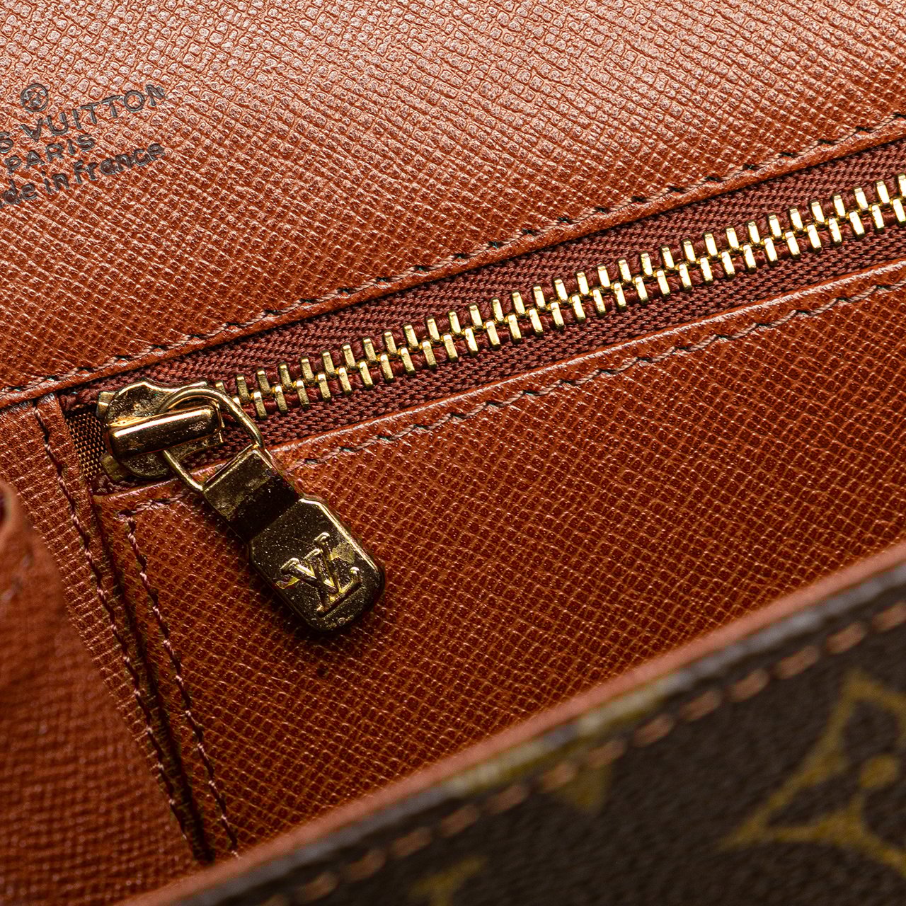 Louis Vuitton Monogram Pochette Dame PM Bruin