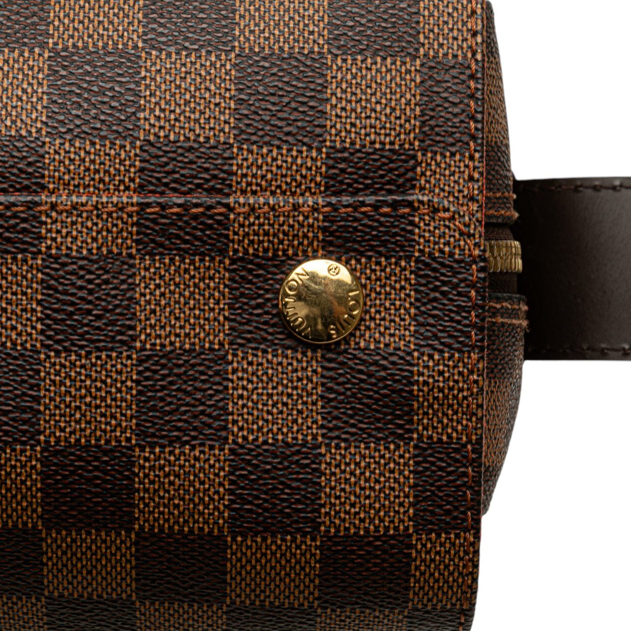 Louis Vuitton Damier Ebene Naviglio Bruin