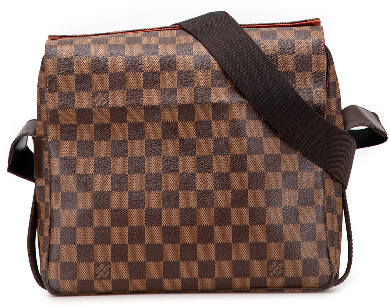 Louis Vuitton Damier Ebene Naviglio Bruin