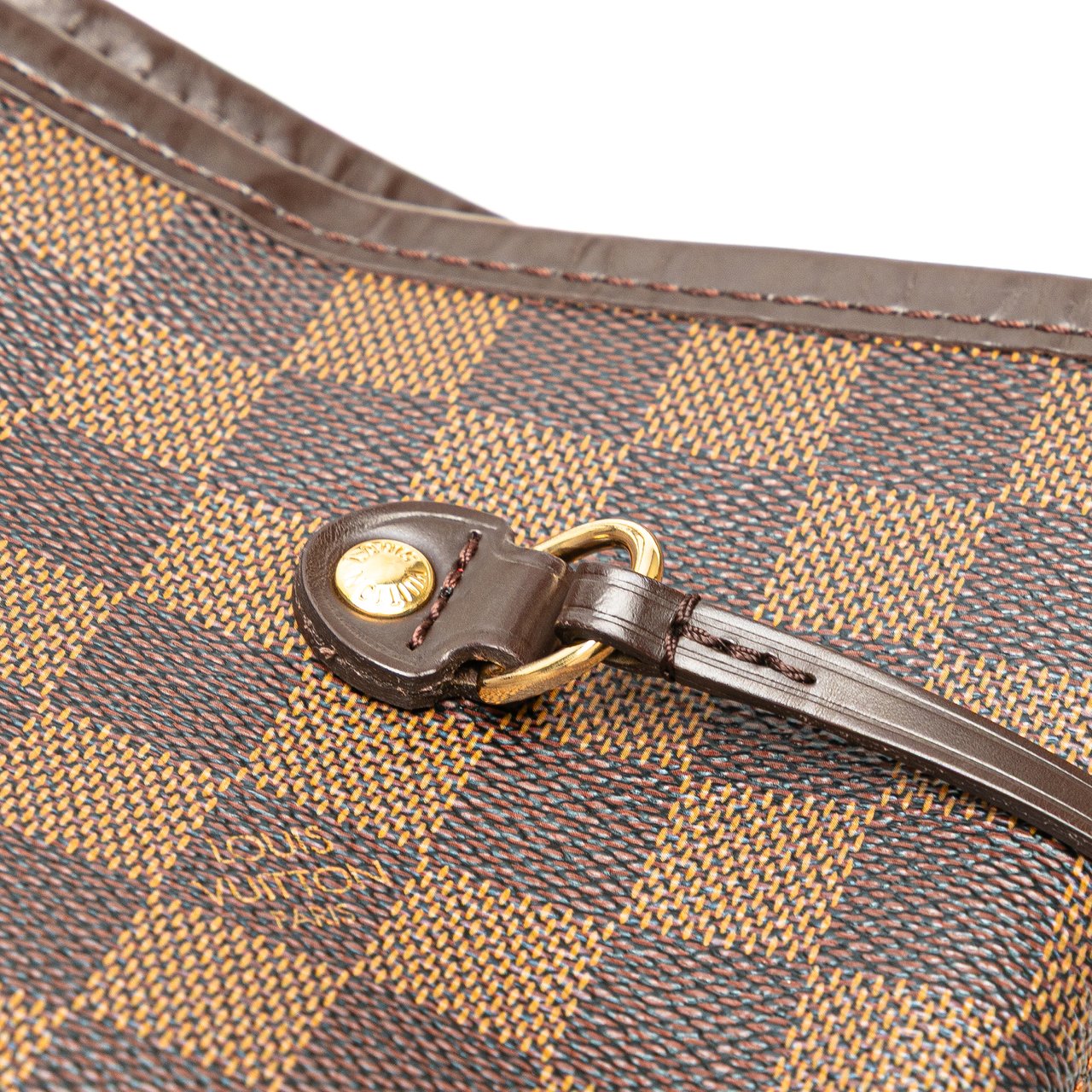 Louis Vuitton Damier Ebene Neverfull MM Bruin