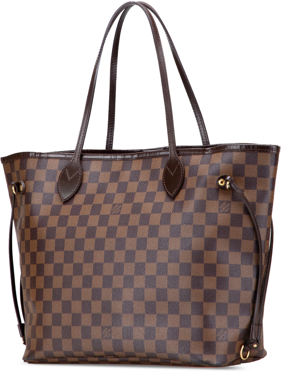 Louis Vuitton Damier Ebene Neverfull MM Bruin