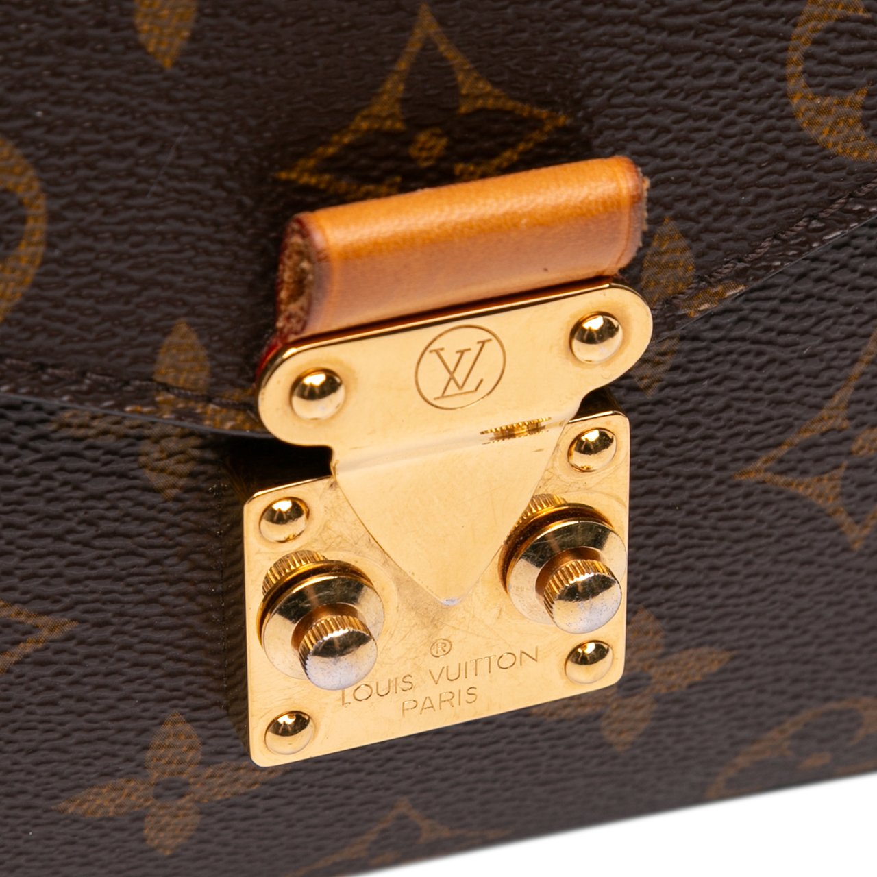 Louis Vuitton Monogram Pochette Metis Bruin