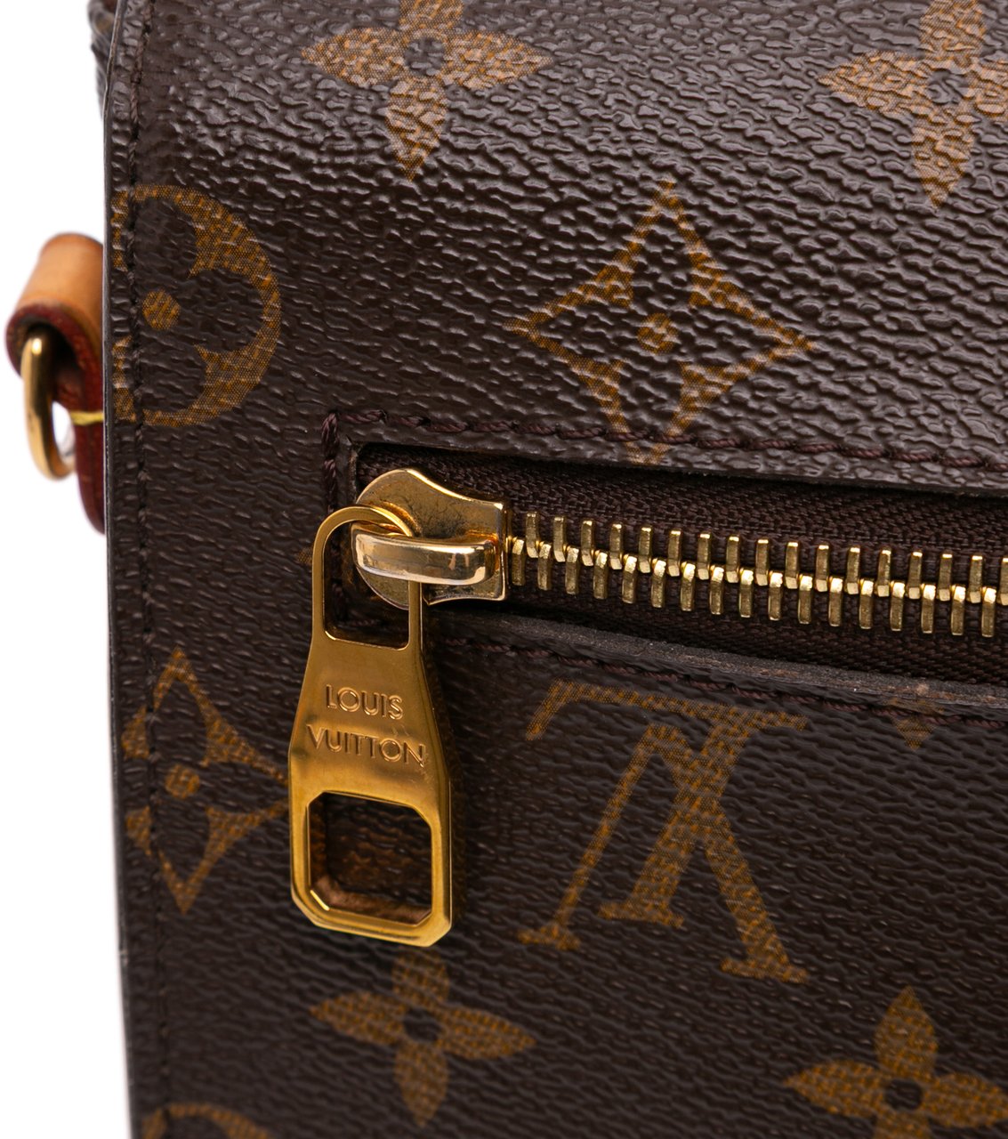 Louis Vuitton Monogram Pochette Metis Bruin