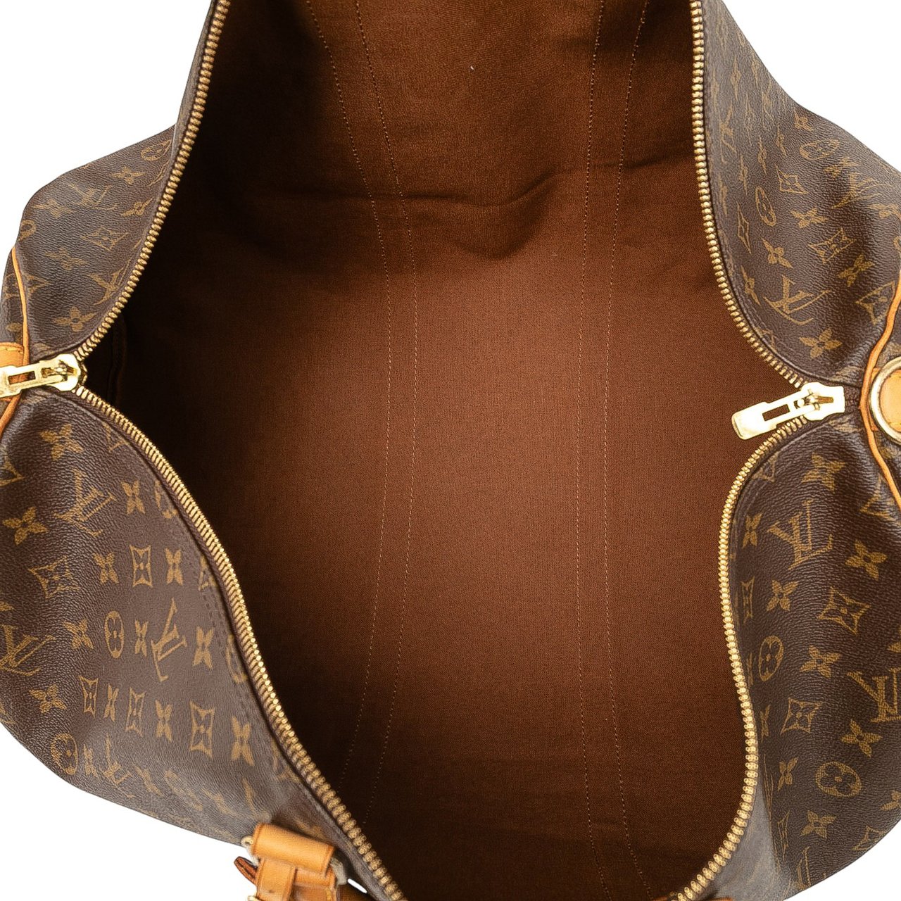 Louis Vuitton Monogram Keepall Bandouliere 55 Bruin