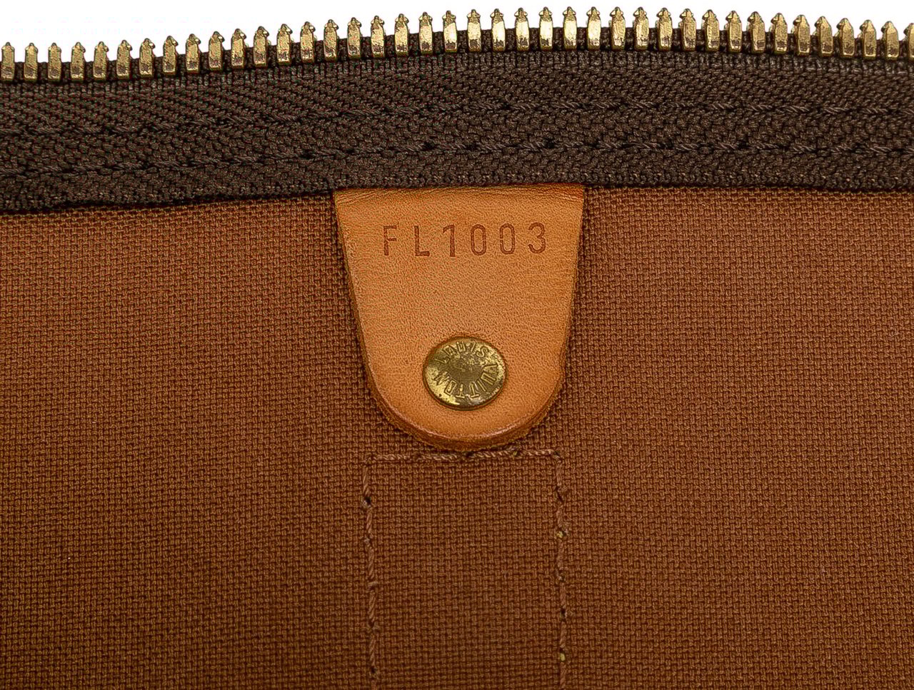 Louis Vuitton Monogram Keepall Bandouliere 55 Bruin