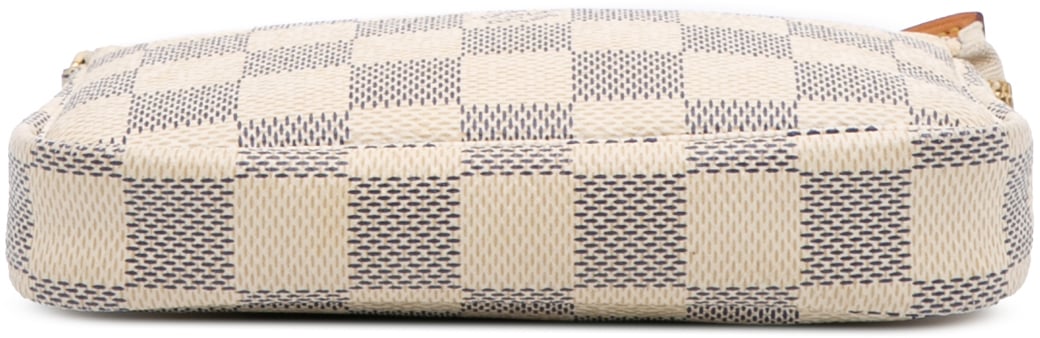 Louis Vuitton Damier Azur Mini Pochette Accessoires Wit