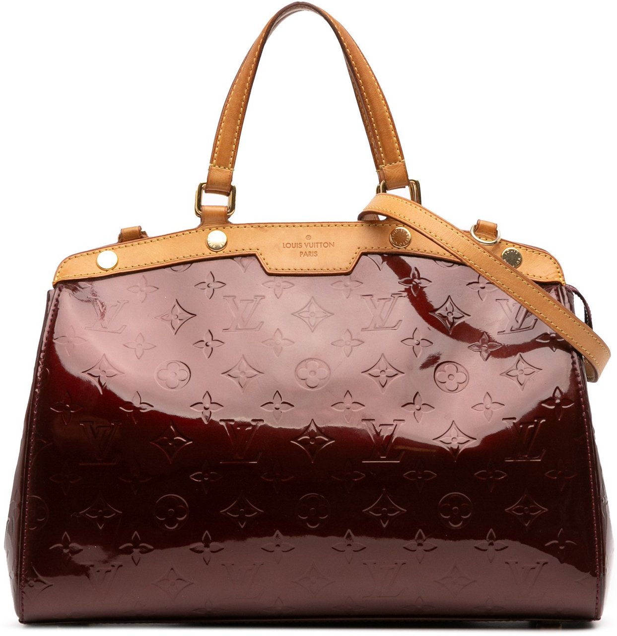 Louis Vuitton Monogram Vernis Brea MM Rood