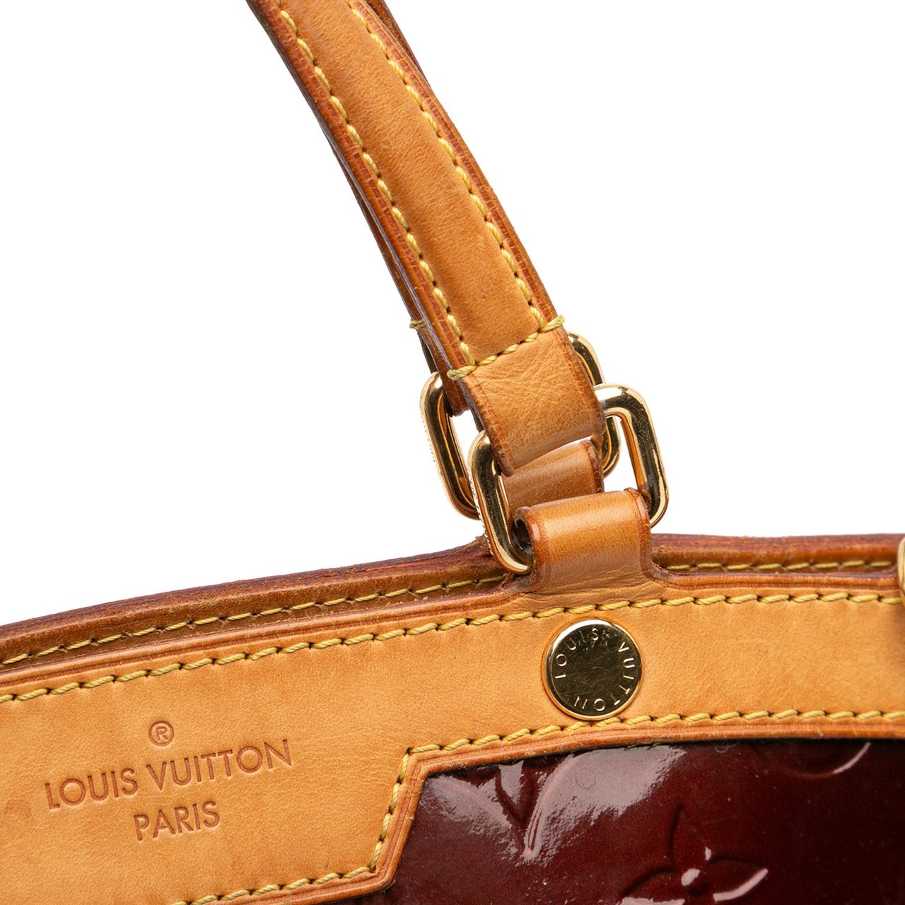 Louis Vuitton Monogram Vernis Brea MM Rood