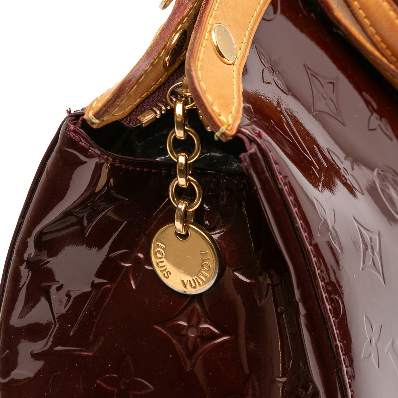 Louis Vuitton Monogram Vernis Brea MM Rood