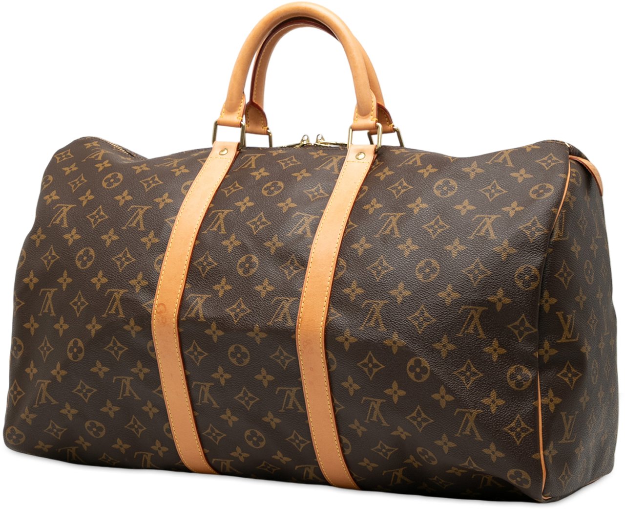 Louis Vuitton Monogram Keepall 50 Bruin