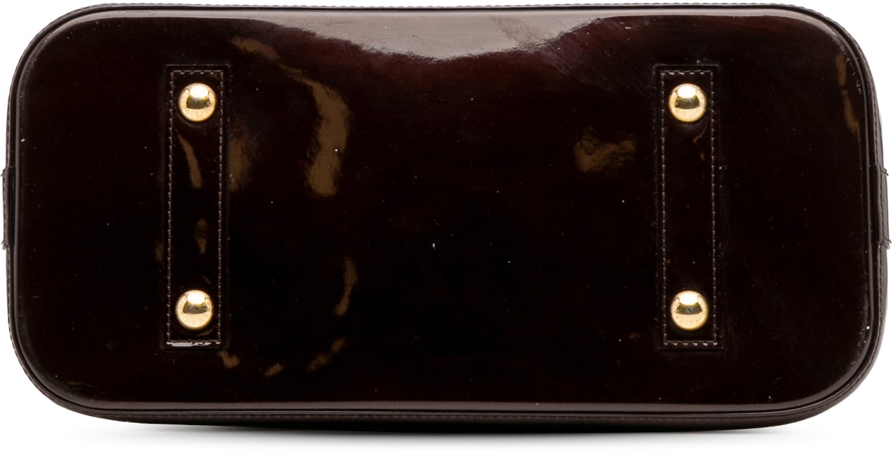 Louis Vuitton Monogram Vernis Alma MM Paars