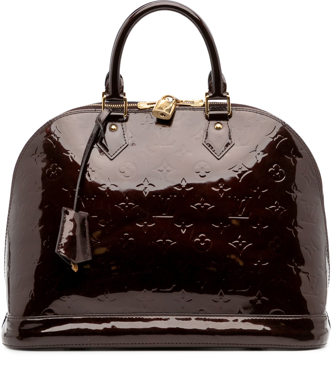Louis Vuitton Monogram Vernis Alma MM Paars