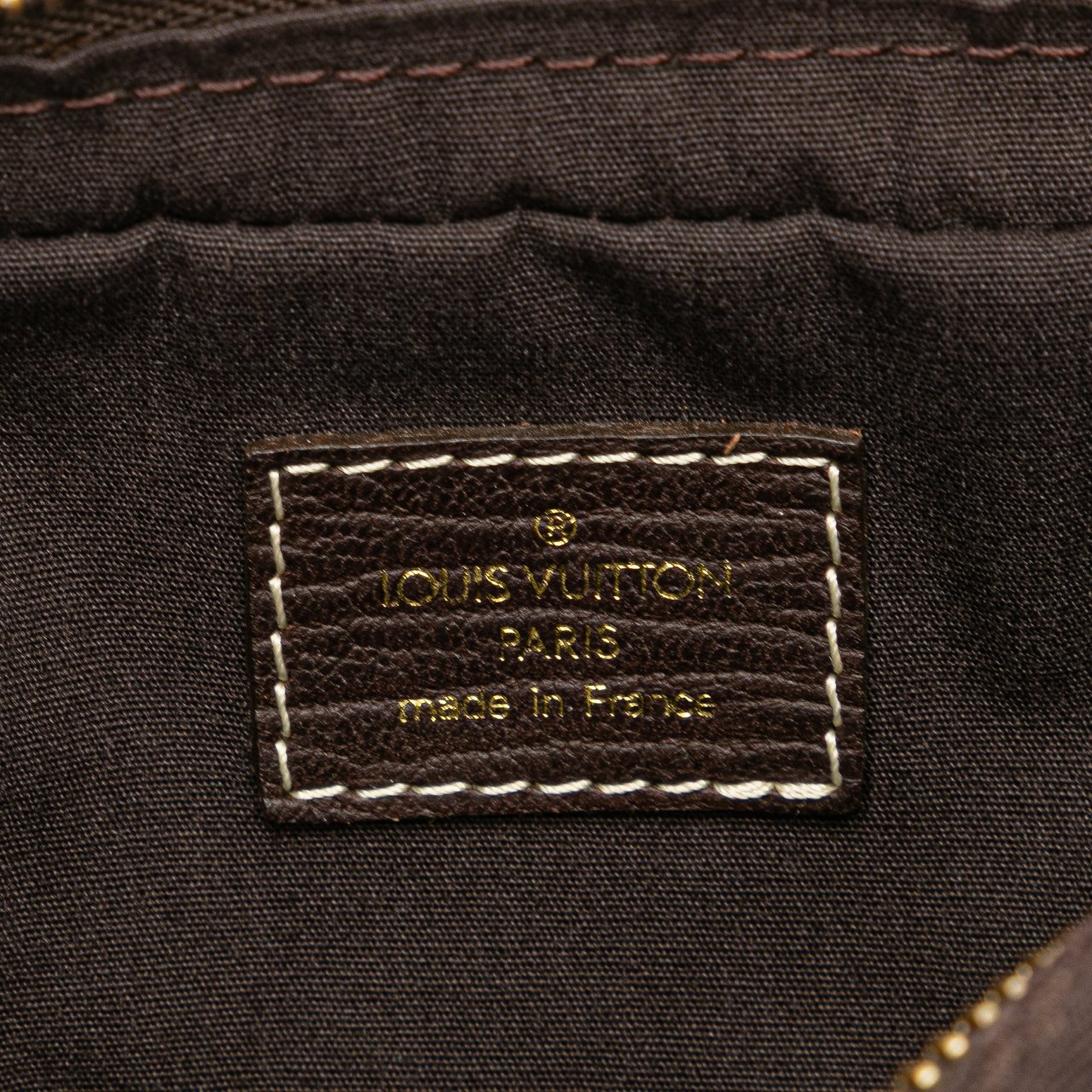 Louis Vuitton Monogram Mini Lin Danube Bruin