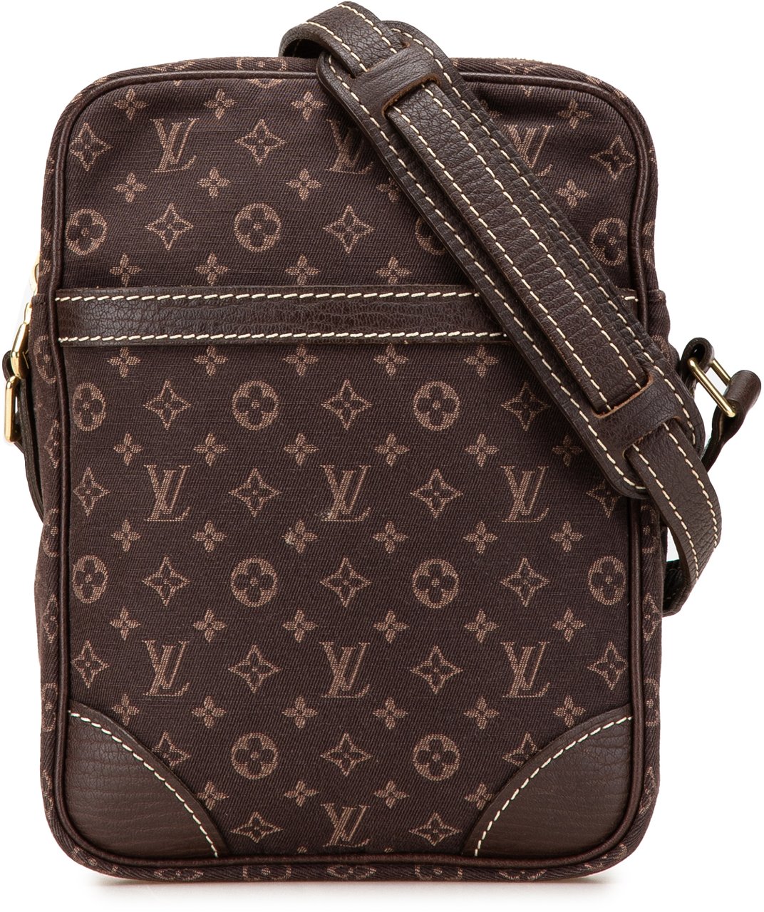 Louis Vuitton Monogram Mini Lin Danube Bruin